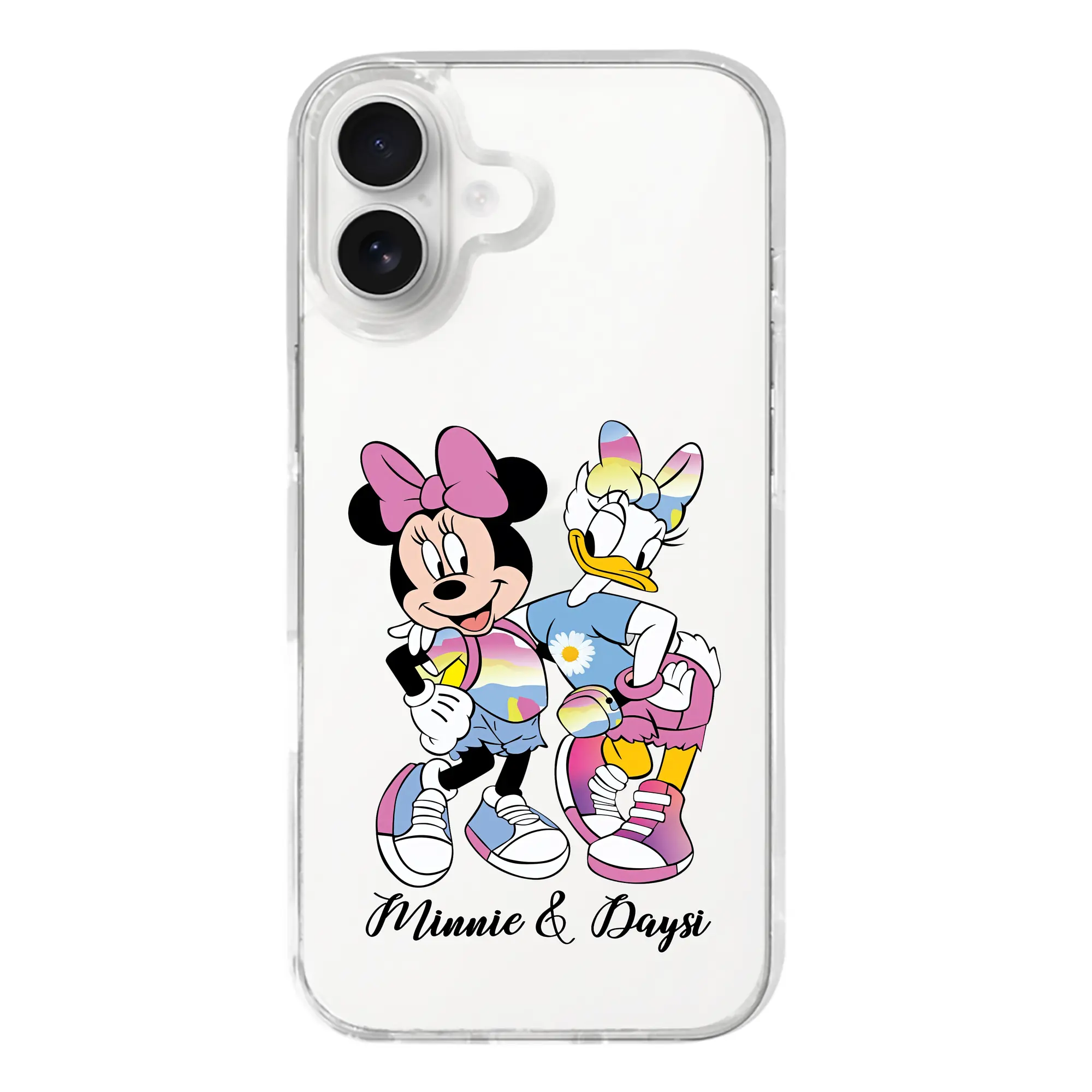 ミッキーマウス（Mickey Mouse） グッズ ミニーマウス（Minnie Mouse） - iPhone 17シリーズ 透明スマホケース – 薄型・耐衝撃・精密フィット保護カバー